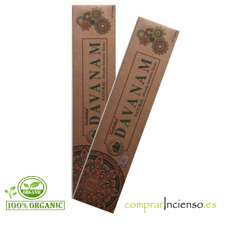 Goloka Davanam Organico Masala - Imagen 2