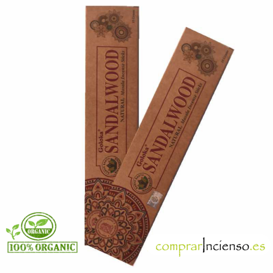 Goloka Sándalo Orgánico Masala