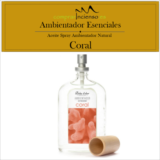 Ambientador  Spray Boles de D´Olor Coral 100 ml