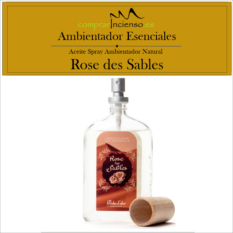 Ambientador Spray Boles de D´Olor Roses de Sables 100 ml