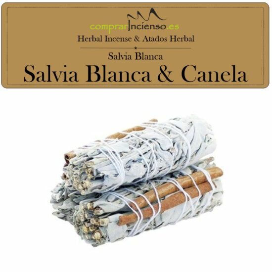 Atado De Salvia Blanca & Canela