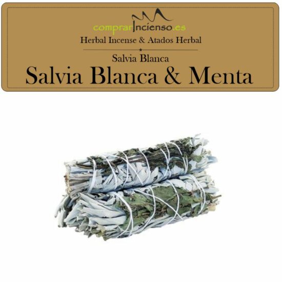 Atado de Salvia Blanca & Menta