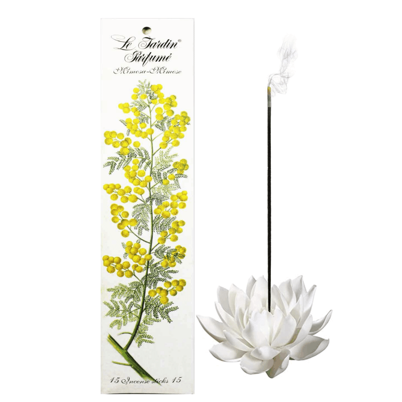 Incienso Natural Radhe Shyam Le Jardín Parfume Mimosa - Imagen 2