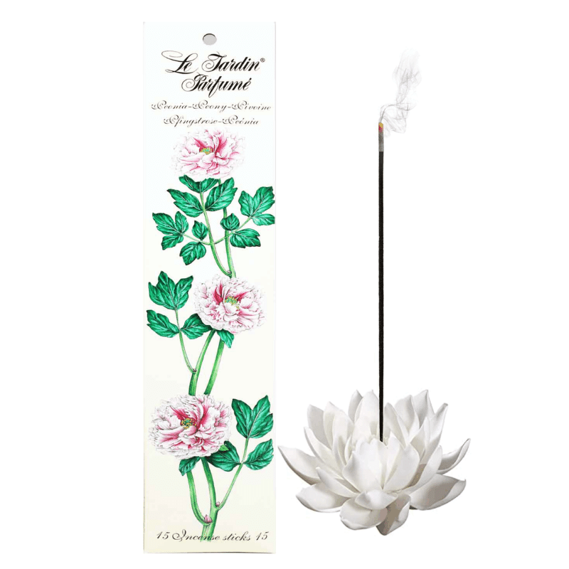 Incienso Natural Radhe Shyam Le Jardín Parfume Peonía - Imagen 2