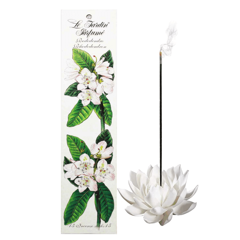 Incienso Natural Radhe Shyam Le Jardín Parfume Rododendro - Imagen 2