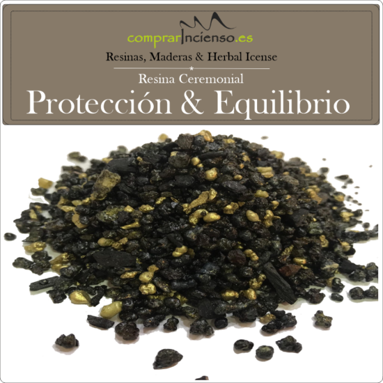 Incienso Resina 100% Natural Ceremonial Protección & Equilibrio