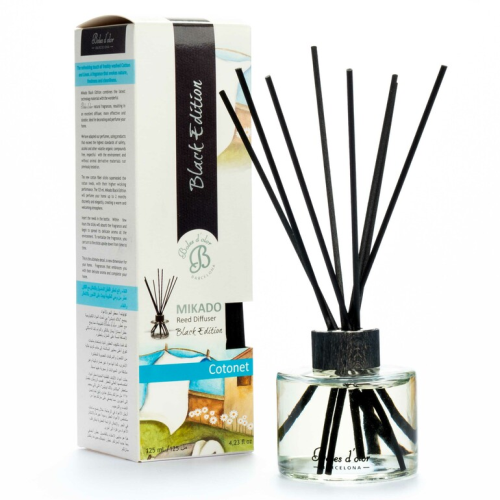 Ambientador Mikado Black Edition Boles de D´Olor Cotonet 125ml - Imagen 2