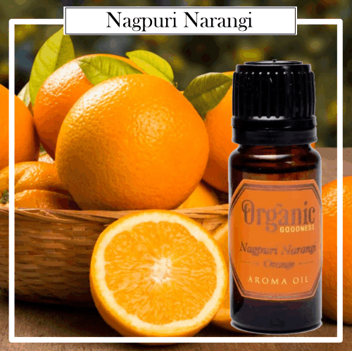 Aceite Esencial 100% Natural Organic Nagpuri Narangi