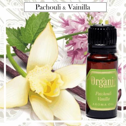 Aceite Esencial 100% Natural Organic Patchouli & Vanilla