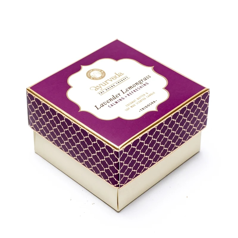 Vela Natural Ayurvedica Tridosha Lavanda y Limoncillo 2 mechas - Imagen 3
