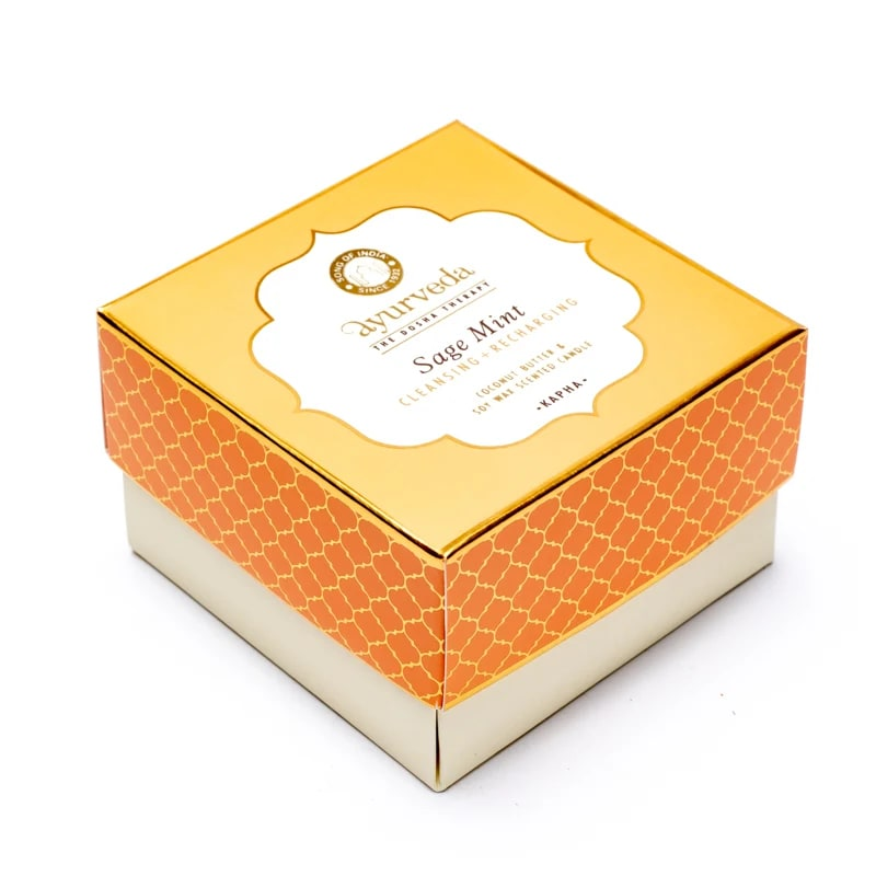 Vela Natural Ayurvedica Tridosha Salvia y Menta 2 mechas - Imagen 3