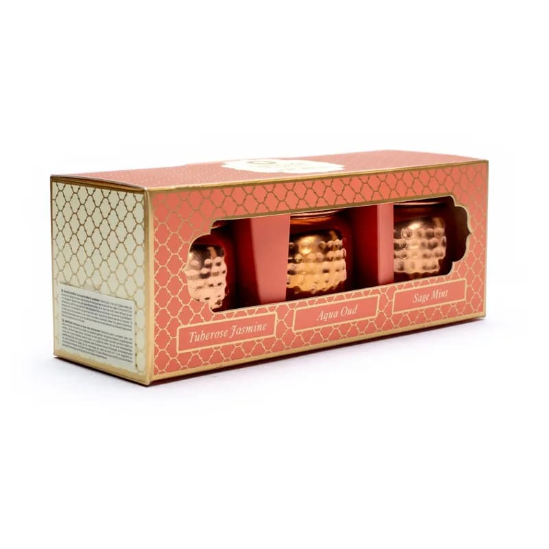 Set de 3 Velas Natural Ayurvedica - Imagen 2