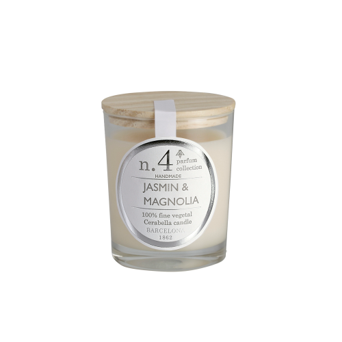 Vela Natura Pequeña Cerabella Perfum Collection Nº4 Jazmín & Magnolia