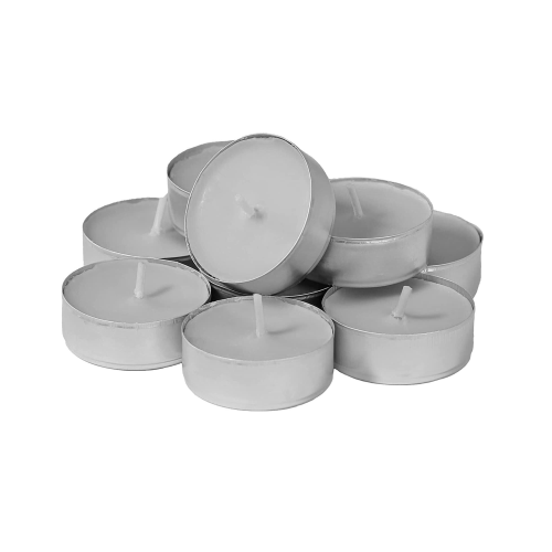 Vela Natural de Estearina 100% Natural Tea Light Coco