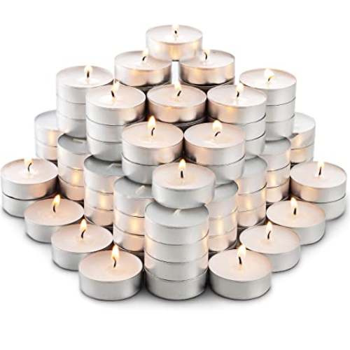 Vela Natural de Estearina 100% Natural Tea Light - Imagen 2