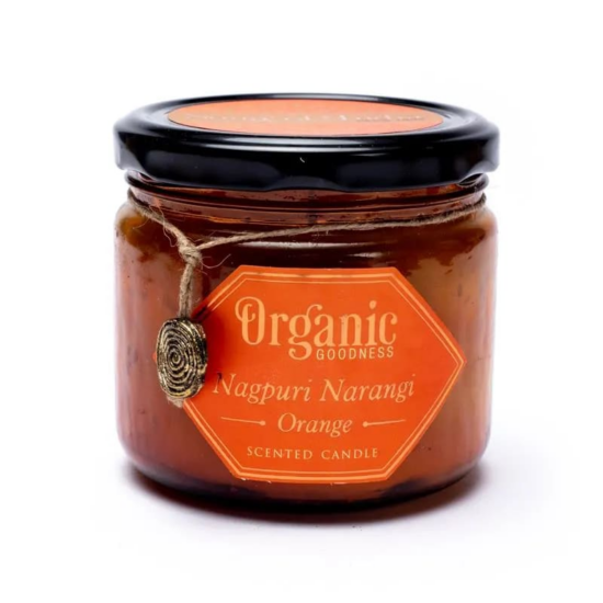 Vela natural de soja Organic Naranja Narangi