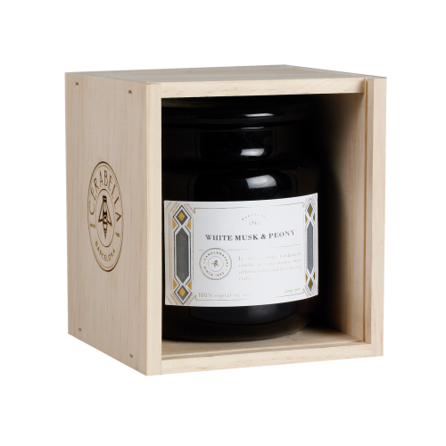 Velas Naturales Cerabella Apothecary White Musk & Peony - Imagen 2