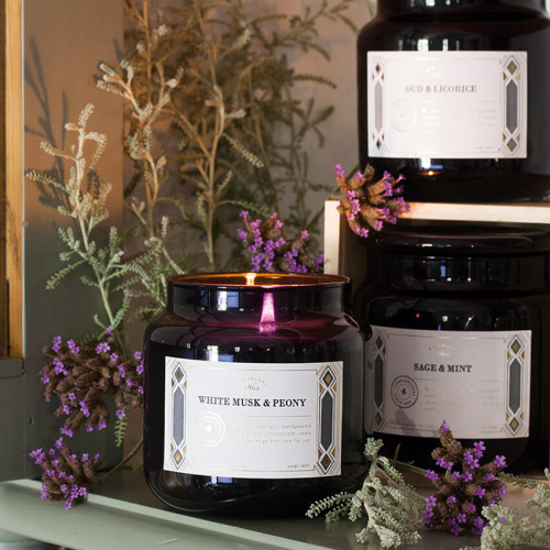 Velas Naturales Cerabella Apothecary Wood & Clave - Imagen 3