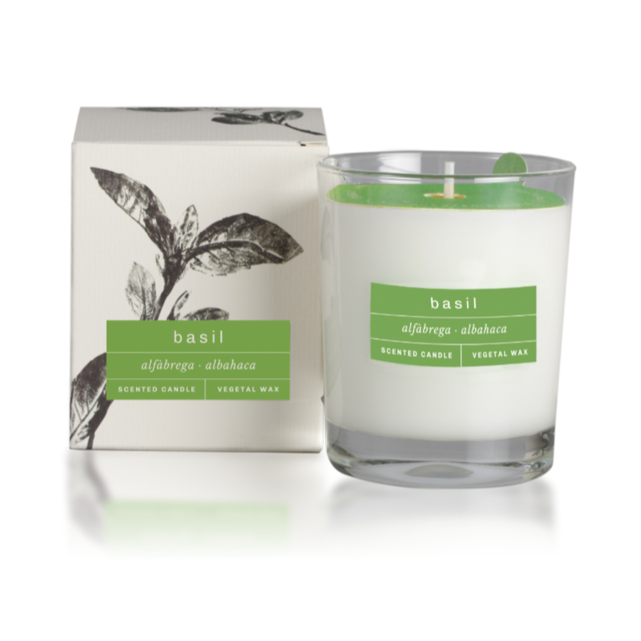 Velas Naturales Cerabella Herb Vegetal Basil - Imagen 2