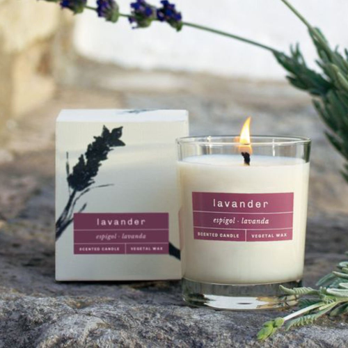 Velas Naturales Cerabella Herb Vegetal Lavander - Imagen 3