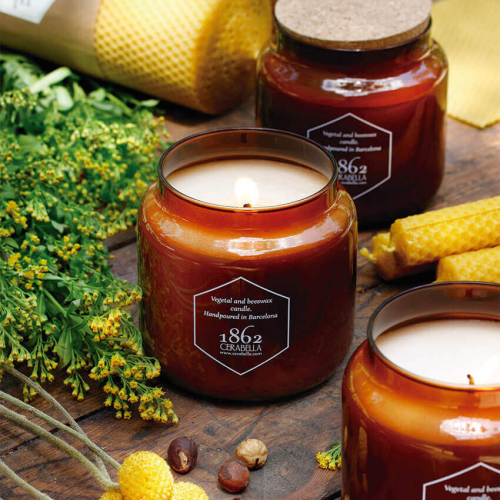 Vela 100% Natural de Cera de Abeja Becork - Imagen 3