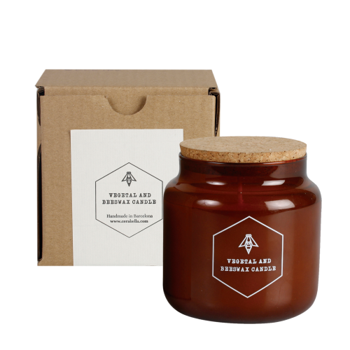 Vela 100% Natural de Cera de Abeja Becork - Imagen 2