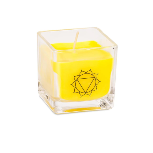 Vela Natural de Cera de Colza Bio Ecológica 3°Chakra