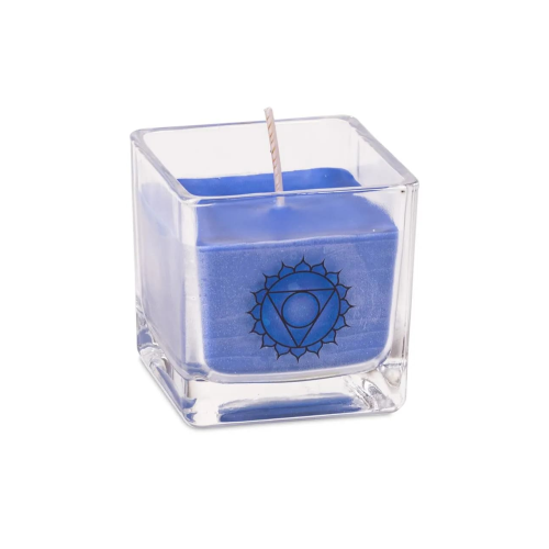 Vela Natural de Cera de Colza Bio Ecológica 5°Chakra.