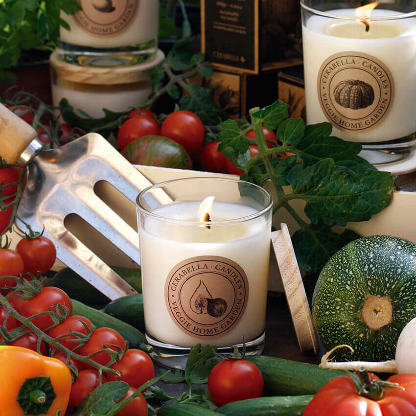 Velas Naturales Cerabella Veggie Home Garden Tomate - Imagen 3