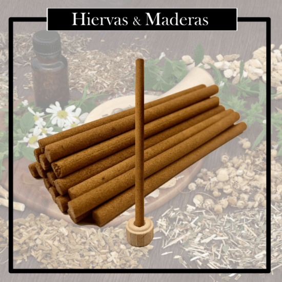 Incienso Colección Dhoop Hiervas y Maderas