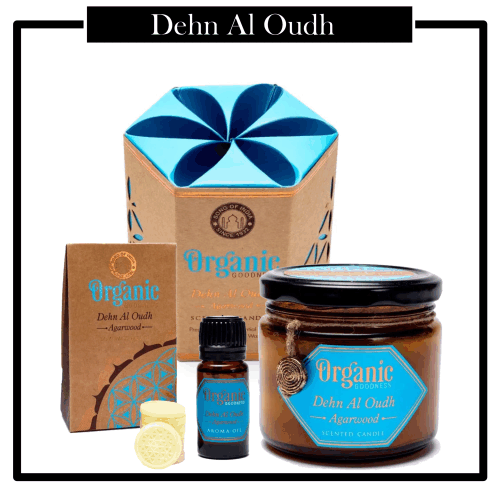 Set 4 Elementos Organic Madera de Agar