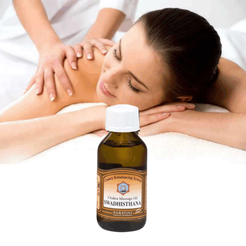 Aceite de masaje 100 % natural 2°chakra Swadhistana - Imagen 3