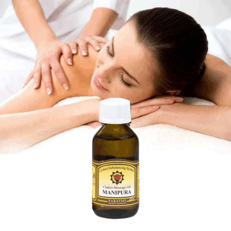 Aceite de masaje 100 % natural 3°chakra Manipura - Imagen 3