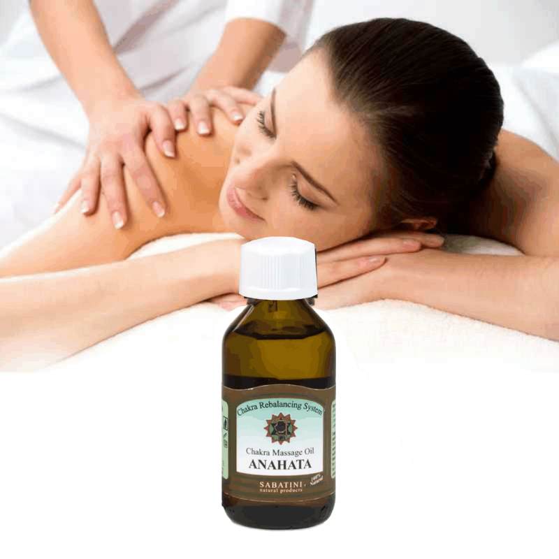 Aceite de masaje 100 % natural 4°chakra Anahata - Imagen 3