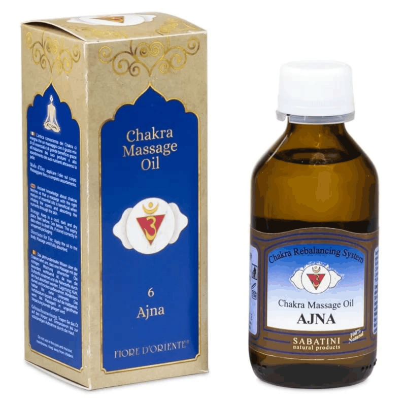 Aceite de masaje 100 % natural 6°chakra Ajna - Imagen 2