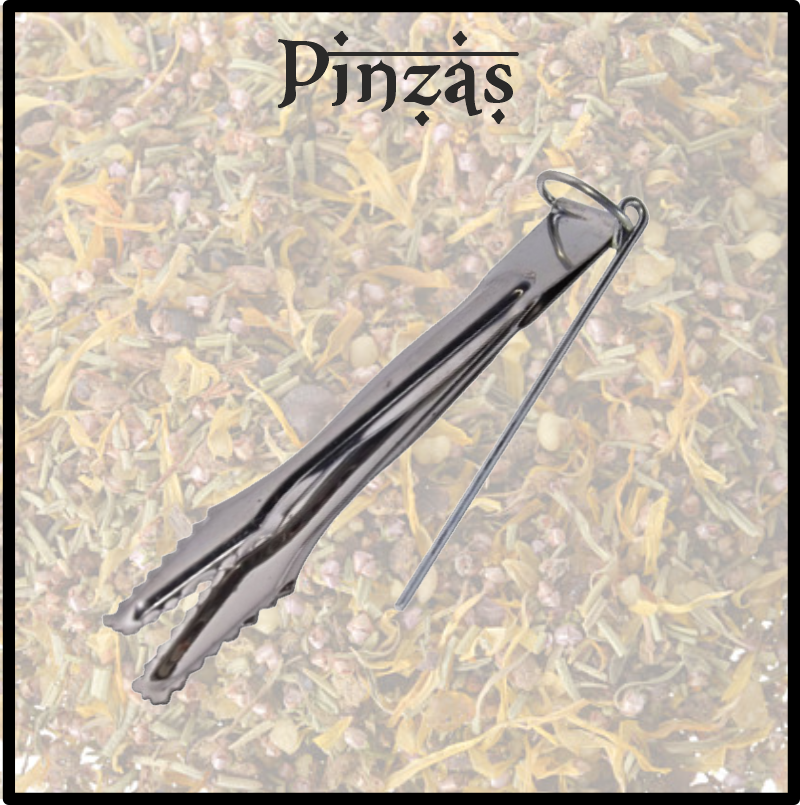 Pinzas de acero inoxidable para el uso adecuado de la manipulación del carbón litúrgico y el uso de los incensarios de metal.